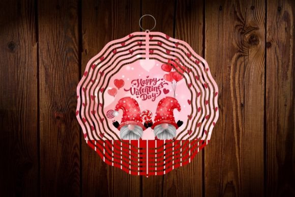 Download Wind Spinner Love Valentines Gnome PNG - Wind spinner love Collection