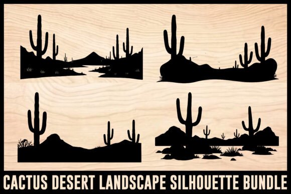 Download Cactus Desert Landscape Set - Premium Resources
