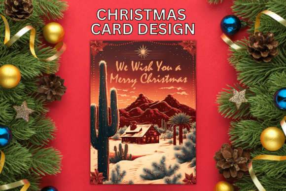 Download Christmas Card Southwest/Desert Design - Desert design Collection