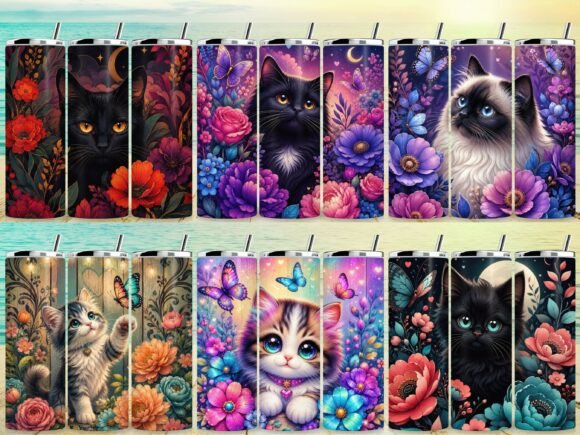 Download Cat Lover Tumbler Wrap Bundle - Premium Resources