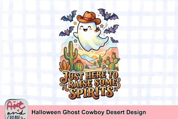 Download Halloween Ghost Cowboy Desert Design - Desert design Collection