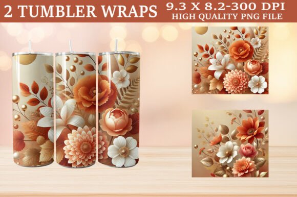 Download Floral Sublimation Tumbler Wraps - Sublimation tumbler wraps Collection